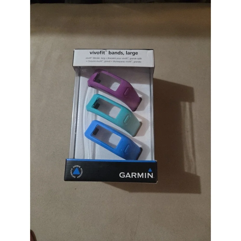 Garmin Vivofit Bands Size Large 3 Different Colors New In Package Condition
